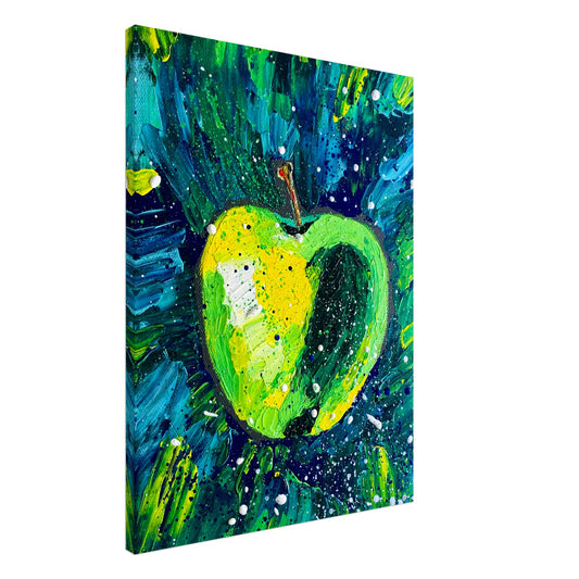 Space Apple Print - Yana Virtuoso Art