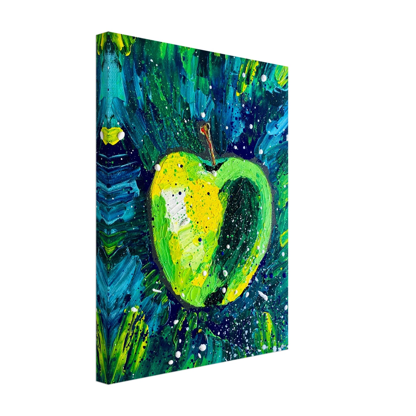 Space Apple Print - Yana Virtuoso Art